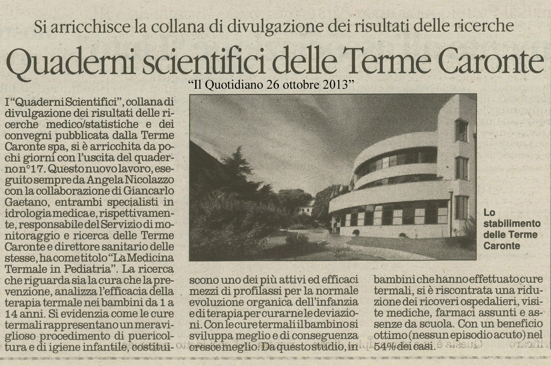 Il Quotidiano 26.X.013 (1)