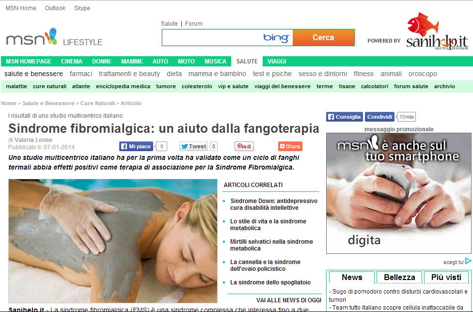 Sindrome Fibromialgica Un Aiuto Dalla Fangoterapia